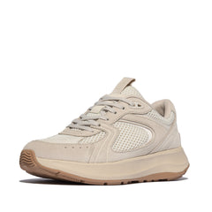FitFlop FitFlop F-Mode Flow Suede/Mesh Flatform Trainers Sneaker