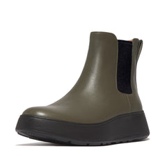 FitFlop - F-Mode Leather Flatform Chelsea Boots