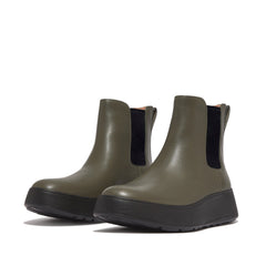 FitFlop - F-Mode Leather Flatform Chelsea Boots