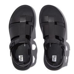 FitFlop - F-Mode Leather Flatform Fisherman Sandals