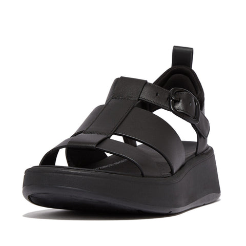 FitFlop - F-MODE Leather Flatform Fisherman Sandals