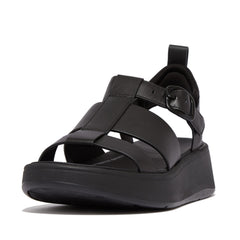 FitFlop - F-Mode Leather Flatform Fisherman Sandals