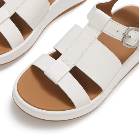 FitFlop - F-MODE Leather Flatform Fisherman Sandals