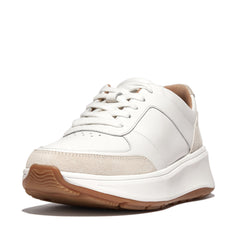 FitFlop - F-Mode Leather/Suede Flatform Sneakers
