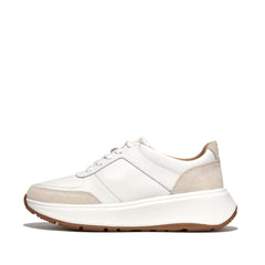 FitFlop - F-Mode Leather/Suede Flatform Sneakers