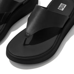 FitFlop - F-Mode Leather Flatform Toe-Post Sandals