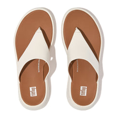 FitFlop - F-Mode Leather Flatform Toe-Post Sandals