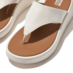 FitFlop - F-Mode Leather Flatform Toe-Post Sandals