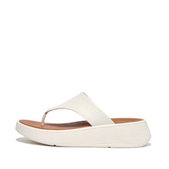 FitFlop - F-Mode Leather Flatform Toe-Post Sandals