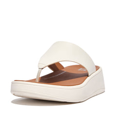 FitFlop - F-Mode Leather Flatform Toe-Post Sandals