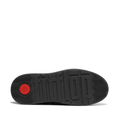 FitFlop - F-Mode Leather Flatform Zip Ankle Boots