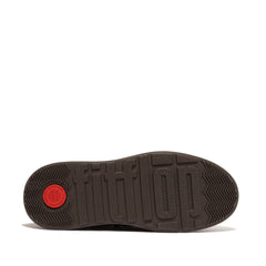 FitFlop - F-Mode Leather Flatform Zip Ankle Boots
