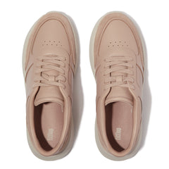 FitFlop - F-Mode Leather/Suede Flatform Sneakers