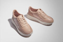 FitFlop - F-Mode Leather/Suede Flatform Sneakers