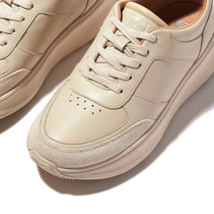 FitFlop - F-Mode Leather/Suede Flatform Sneakers