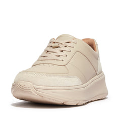 FitFlop - F-Mode Leather/Suede Flatform Sneakers