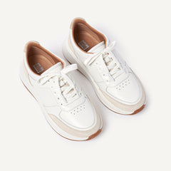FitFlop - F-Mode Leather/Suede Flatform Sneakers