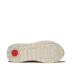 FitFlop - F-Mode Leather/Suede/Metallic Flatform Sneakers