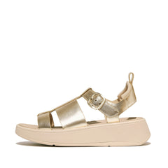 FitFlop - F-Mode Metallic Leather Flatform Fisherman Sandals