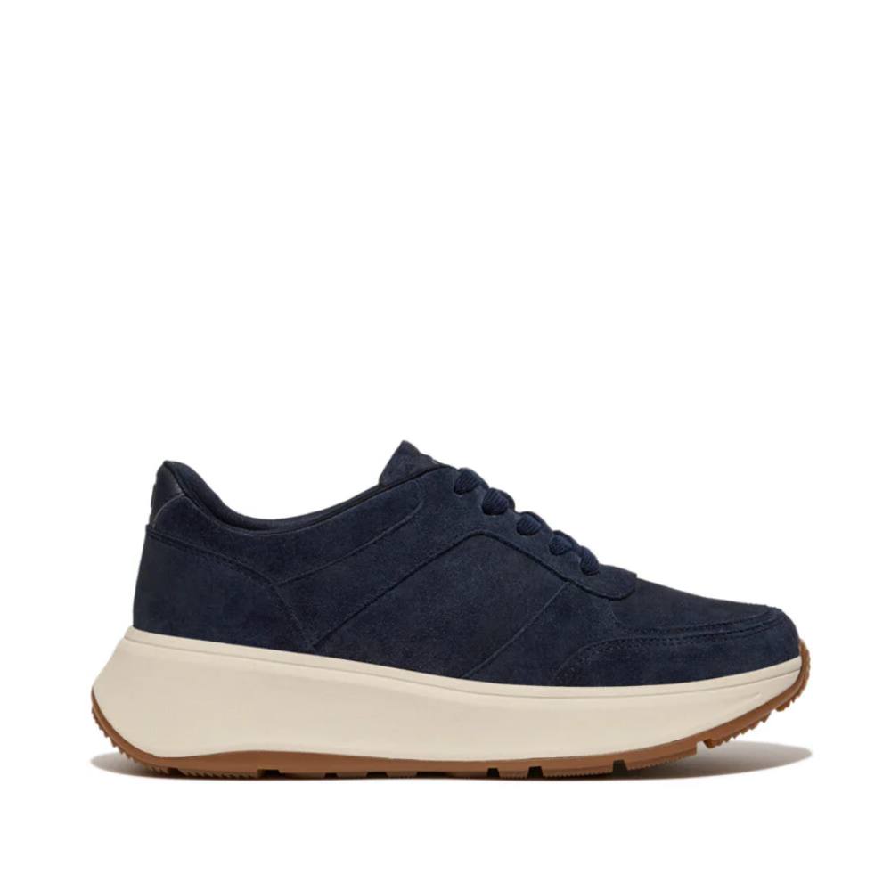 FitFlop - F-MODE Suede Flatform Trainers