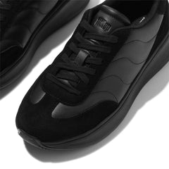 FitFlop - F-Mode T-Toe Wave Leather/Suede Sneakers