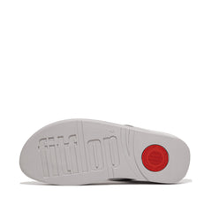 FitFlop - Fino Crystal Chain Leather Toe-Post Sandals