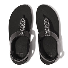 FitFlop - Fino Crystal Mix T-Strap Sandals