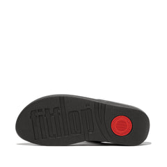 FitFlop - Fino Mirror-Dome Leather Toe-Post Sandals