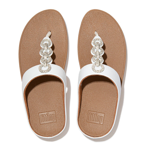 FitFlop - Fino Sparkle Toe-Post Sandals