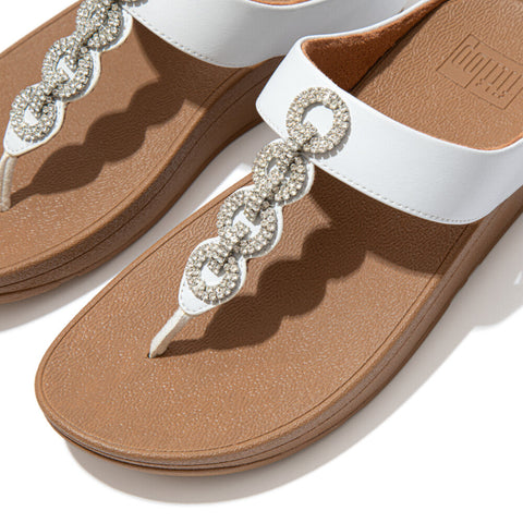 FitFlop - Fino Sparkle Toe-Post Sandals