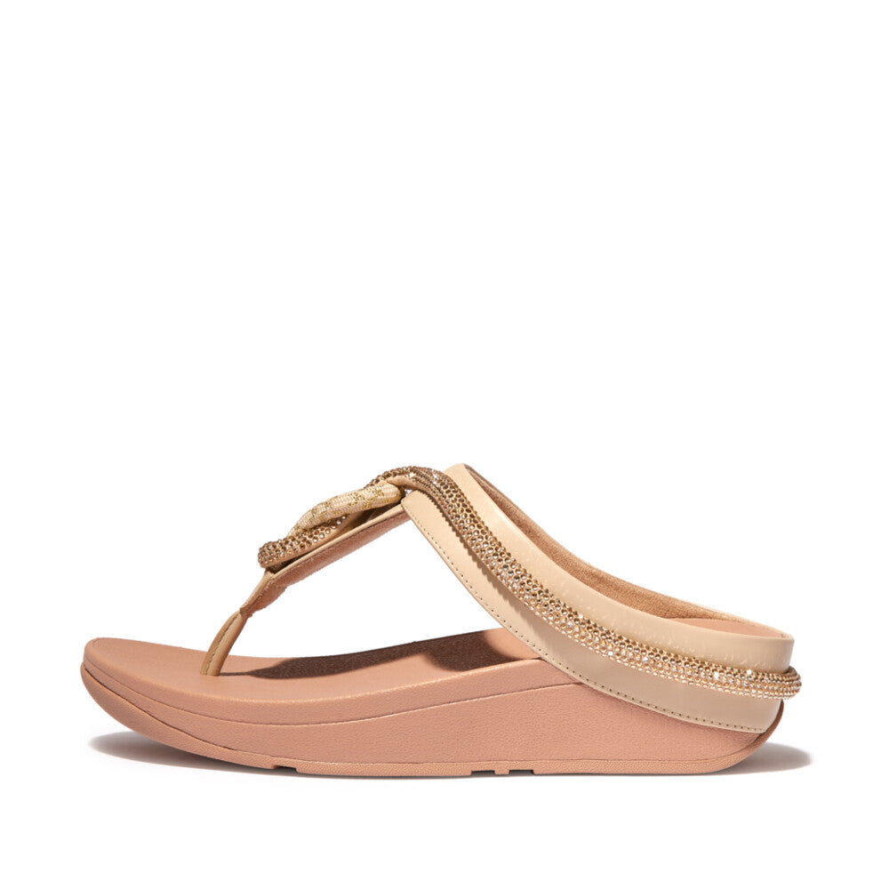 FitFlop - Fino Crystal-Cord Leather