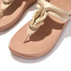 FitFlop - Fino Crystal-Cord Leather