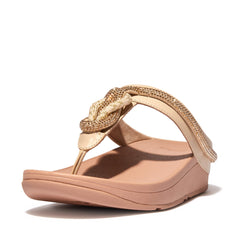 FitFlop - Fino Crystal-Cord Leather
