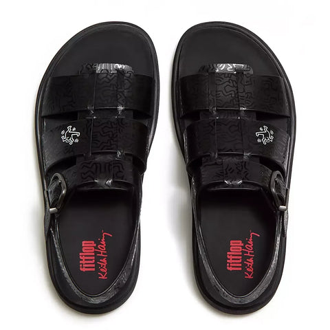 FitFlop - Gen-FF X Keith Haring Leather Fisherman Sandals