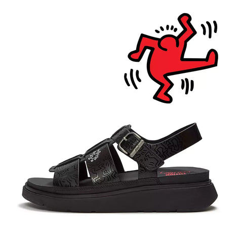 FitFlop - Gen-FF X Keith Haring Leather Fisherman Sandals