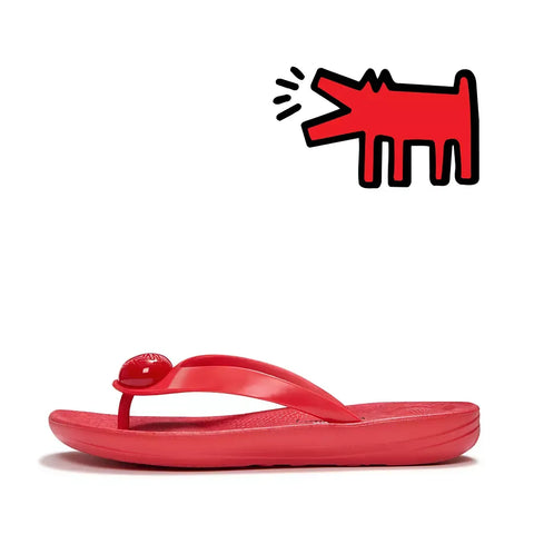 FitFlop - iQushion X Keith Haring Flip-Flops
