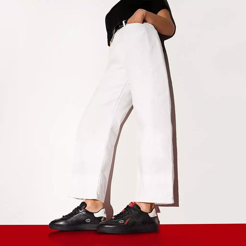 FitFlop - Dash X Keith Haring Leather Sneakers