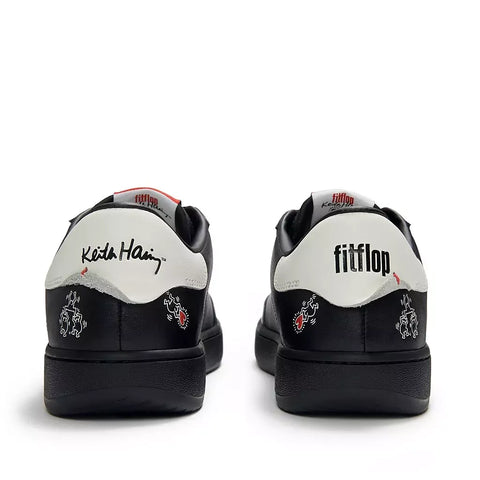 FitFlop - Dash X Keith Haring Leather Sneakers