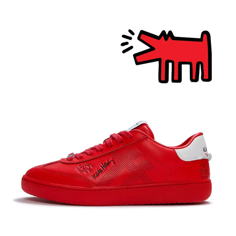 FitFlop - Dash X Keith Haring Leather Sneakers