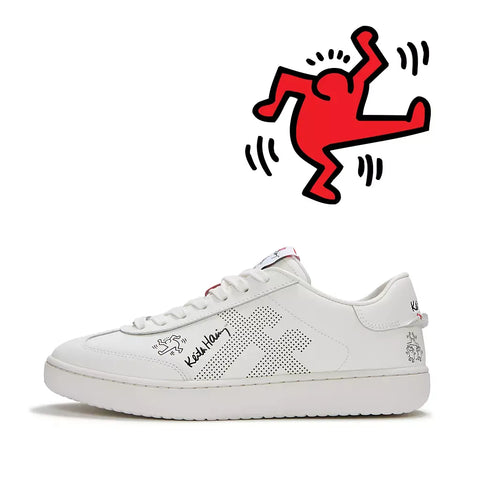 FitFlop - Dash X Keith Haring Leather Sneakers