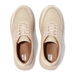 FitFlop - F-Mode Leather/Suede Flatform Sneakers