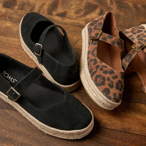 Toms - Womens Carolina Mary Jane Espadrille