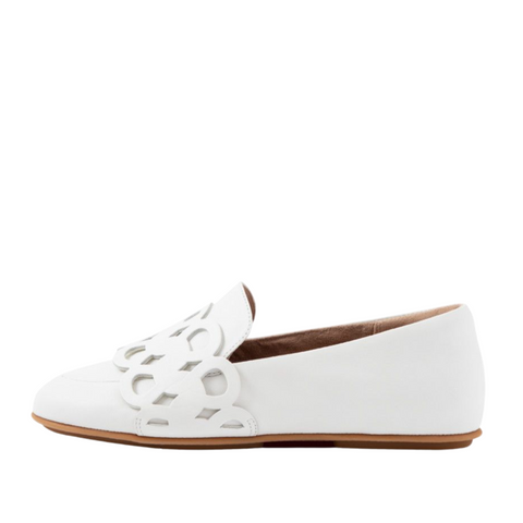 FitFlop - LENA Leather Loafer Entwined Loops