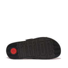 FitFlop - Gen-FF Buckle Two-Bar Leather Slides