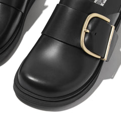FitFlop - Gen-FF Maxi-Buckle Leather Mules
