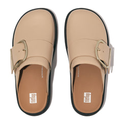 FitFlop - Gen-FF Maxi-Buckle Leather Mules