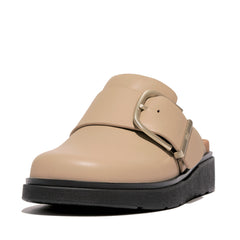 FitFlop - Gen-FF Maxi-Buckle Leather Mules