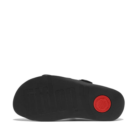FitFlop - Gogh Mens Two-Bar Leather Slides