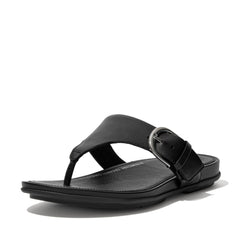 FitFlop - Gracie Buckle Leather Toe-Post Sandals