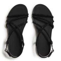 FitFlop - Gracie Crystal Strappy Back-Strap Sandals